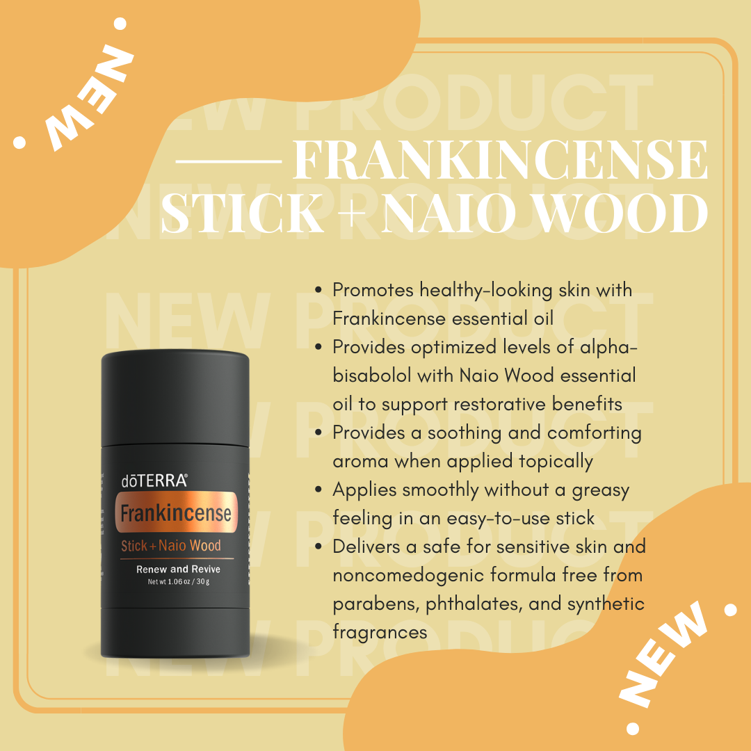 Naio Wood & Frankincense Stick — essentialshine